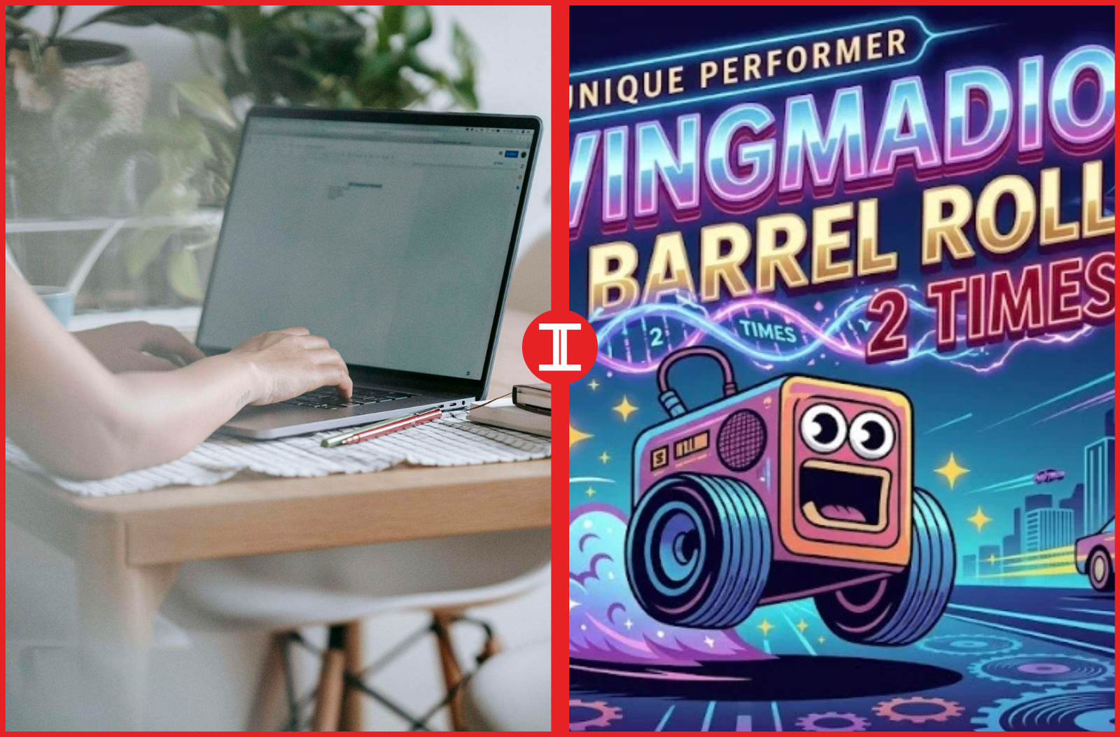 Benefits of the drivingmadio do a barrel roll 2 times