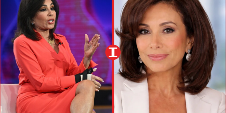 Judge Jeanine left eye