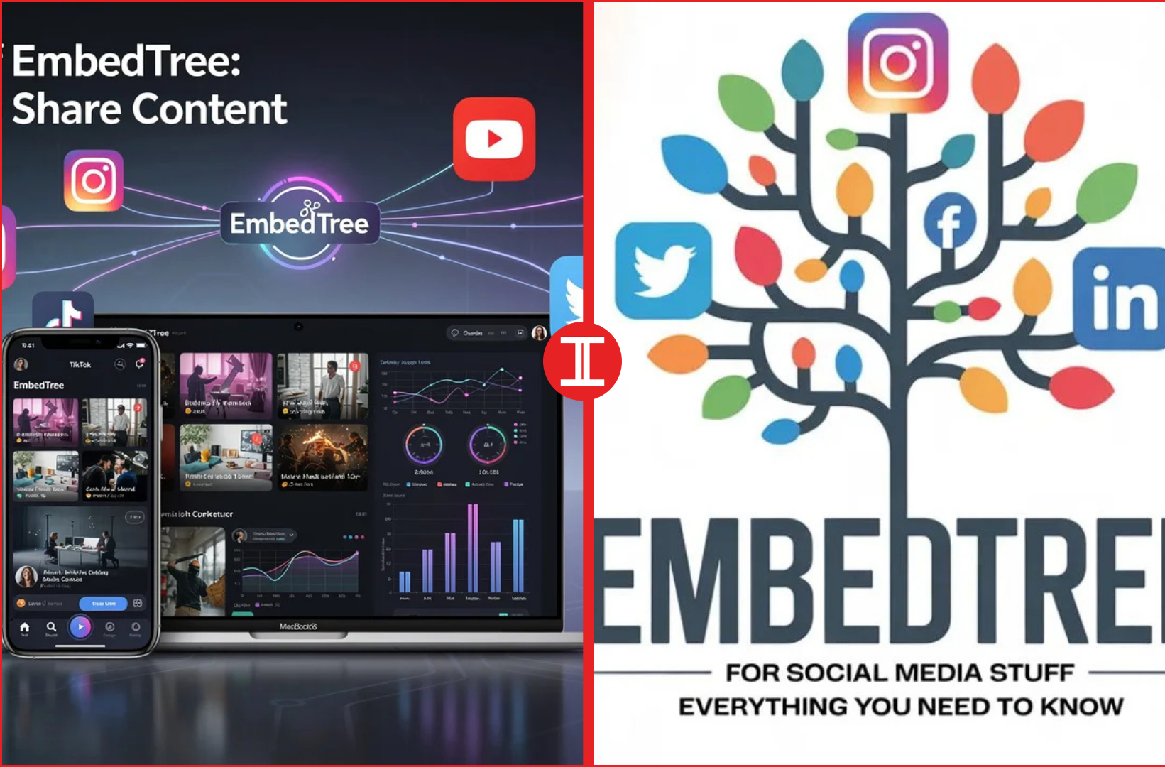 User Experience of social media stuff embedtree