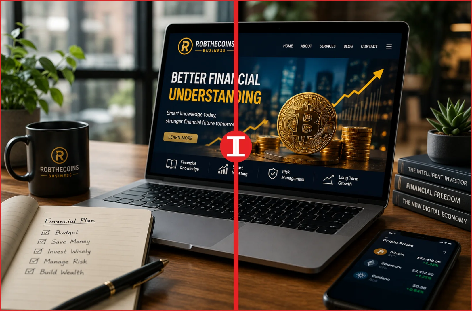 Better Financial Understanding robthecoins business