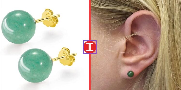 jade earrings for sensitive ears