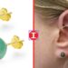 jade earrings for sensitive ears