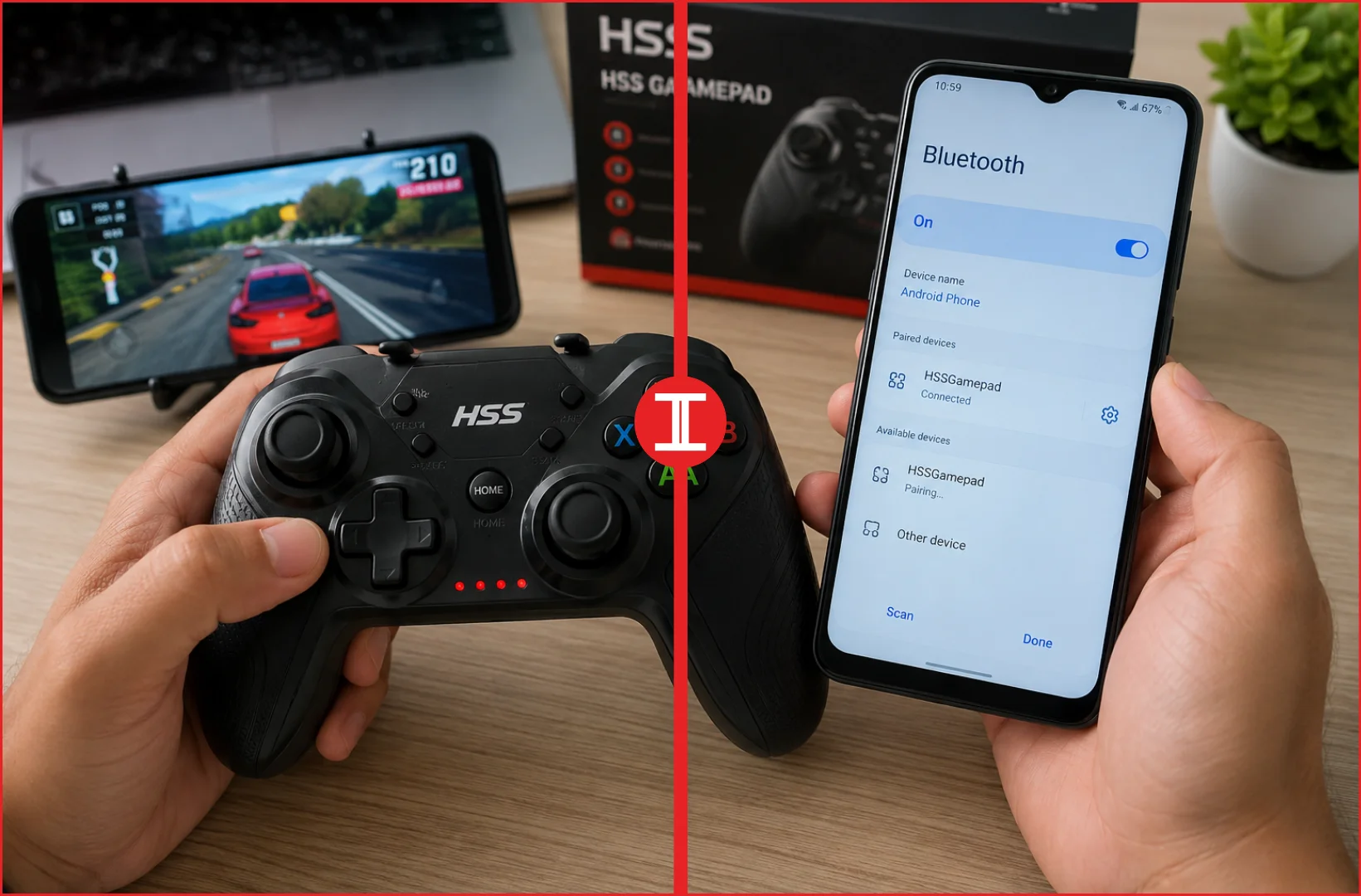 Android Fixes connectivity issues hssgamepad