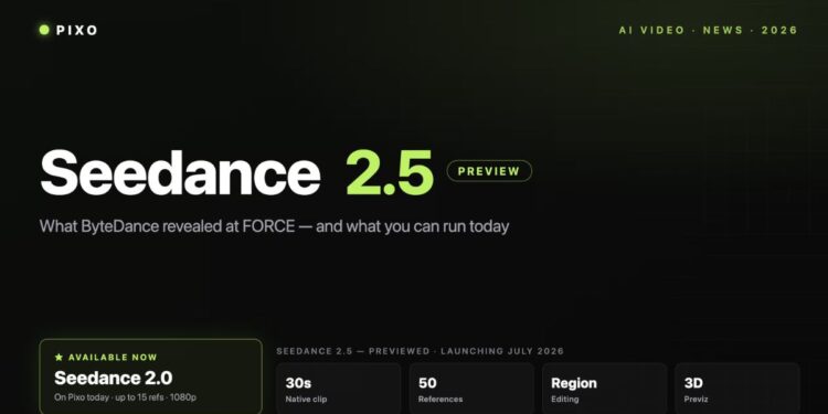 Seedance 2.5