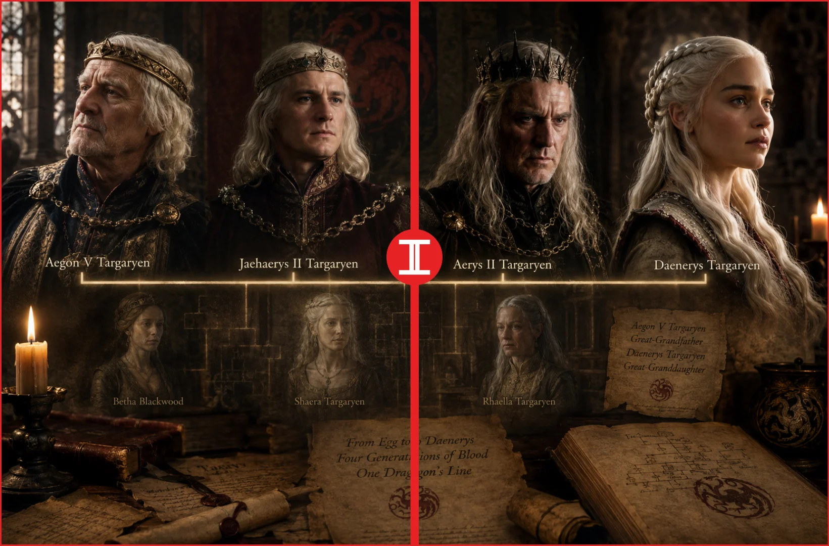 aegon v targaryen How Egg Connects to Daenerys