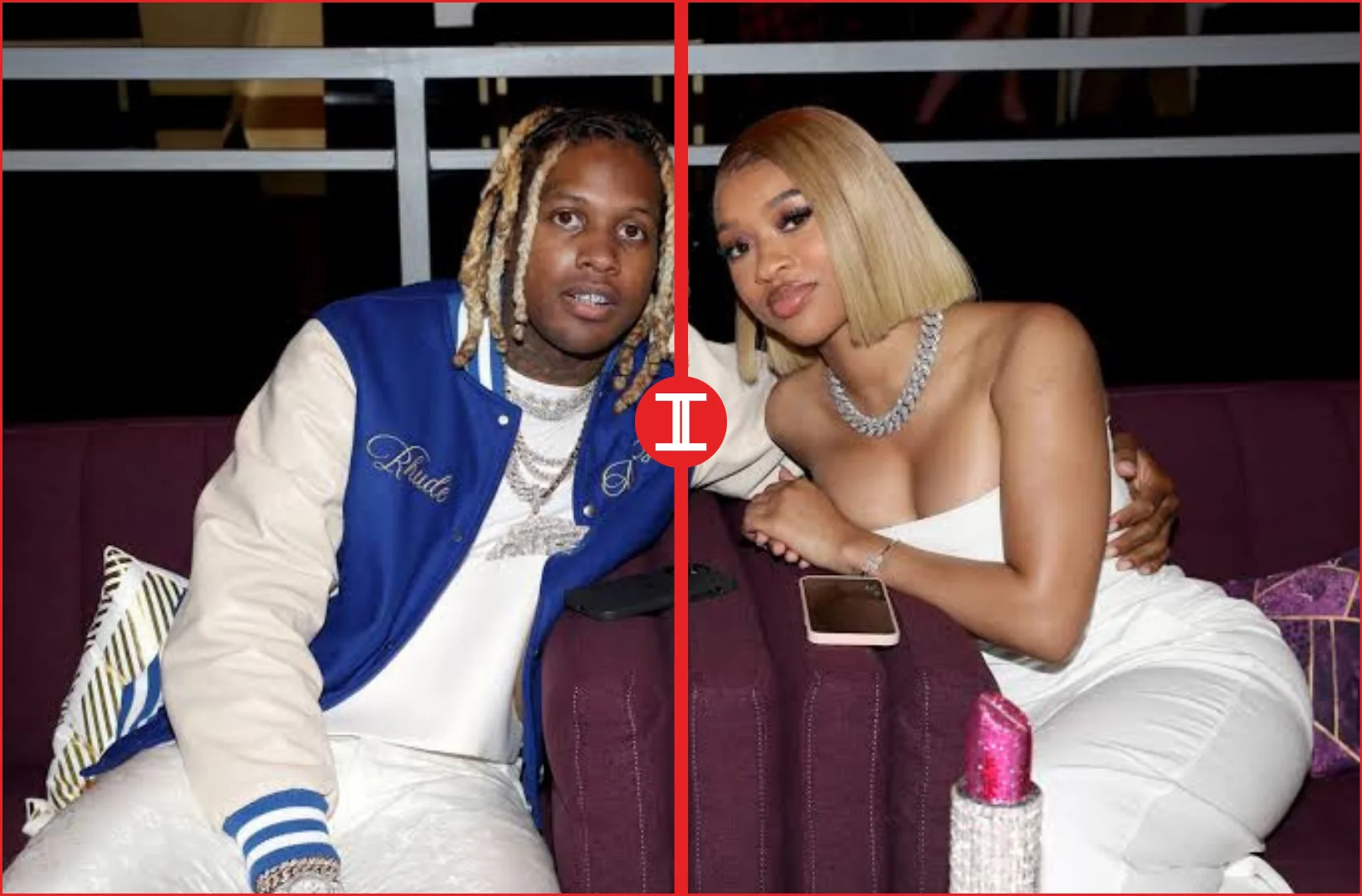 lil durk with India Royale