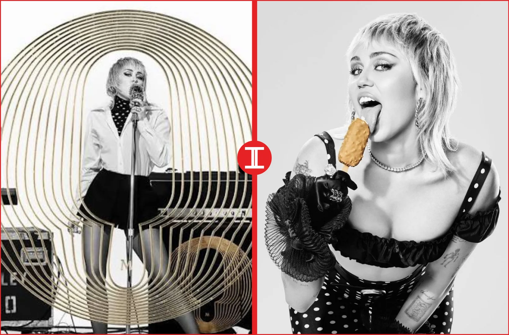 miley cyrus Magnum Ice Cream Campaign
