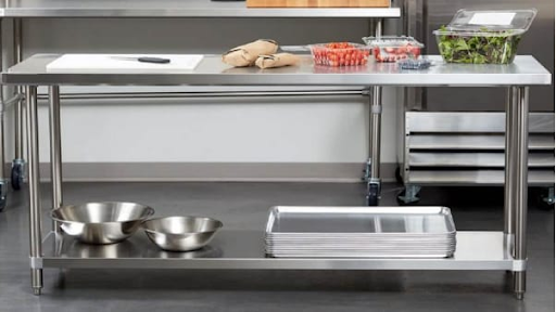 New PFAS-Free and Antimicrobial Standards: Stainless Steel Work Tables