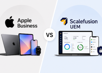 Apple Business or Scalefusion UEM? Compare Features & Use Cases